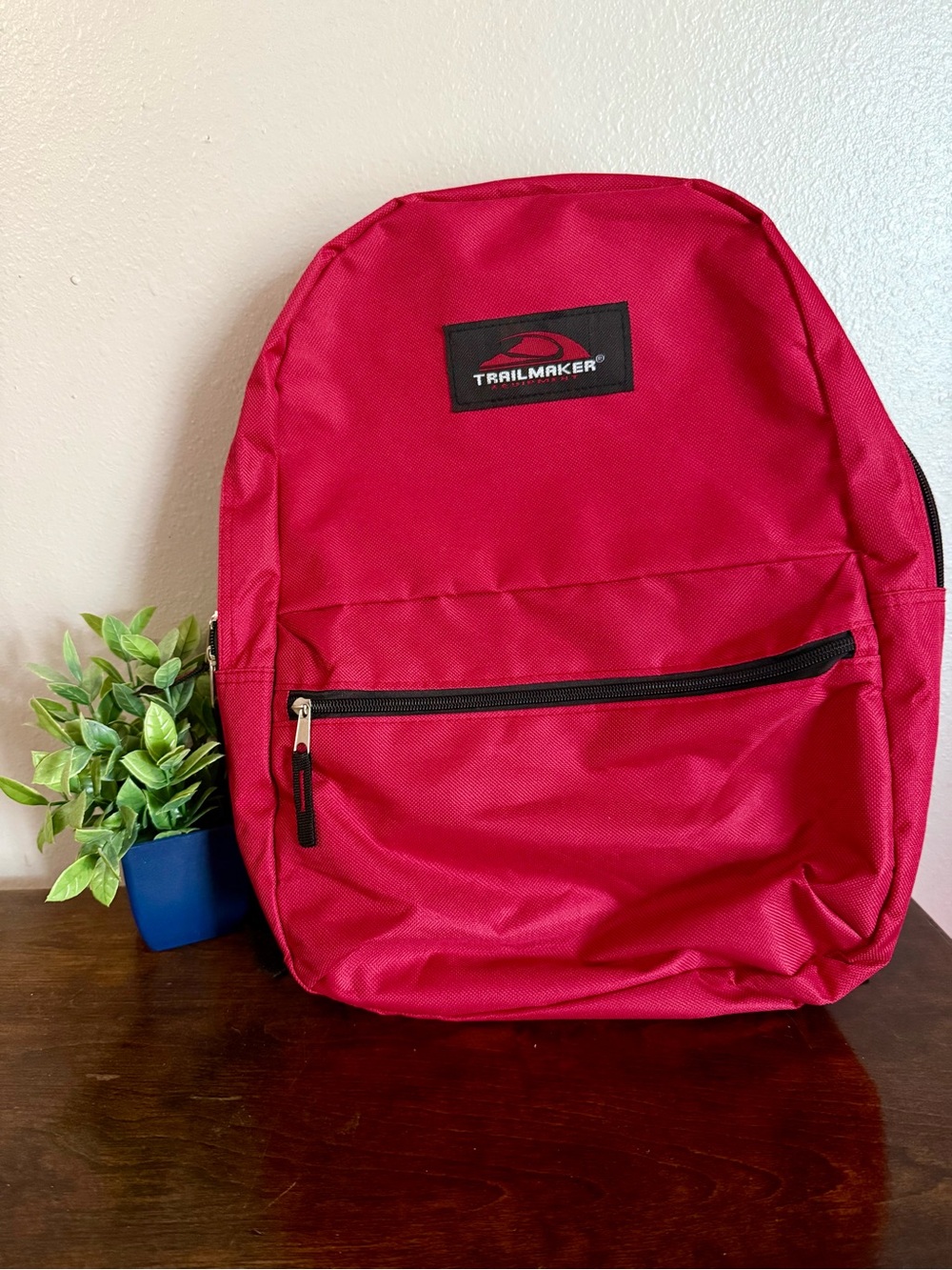 🎒 Trail Maker Red Backpack